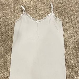 White lace tank top for sale!